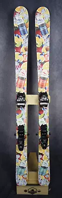 New Delish Head 90 Twin Tip Wooden Core Skis Size 162 Cm Marker Squire Bindings • $392