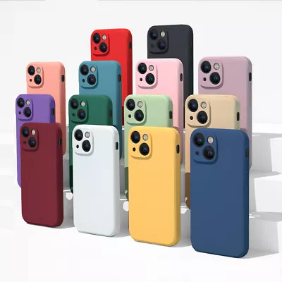 £3.75 • Buy Case For IPhone 13 Pro Mini Max 11 12 XR X XS 7 8 SE Soft Silicon Phone Cover