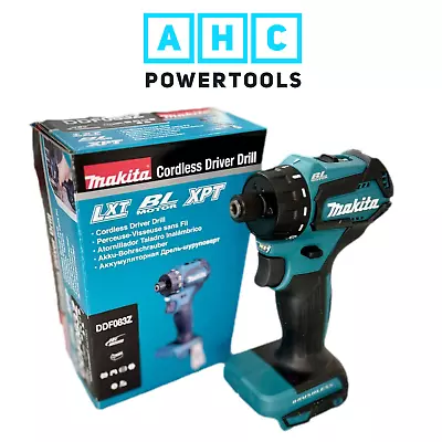 Makita Drill Driver DDF083Z 18V LXT Cordless Brushless 1/4 Inch Hex - Body Only • £89.95