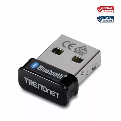 TRENDnet Micro Bluetooth 5.0 USB Adapter With BR/EDR/BLE TBW-110UB • $10.99
