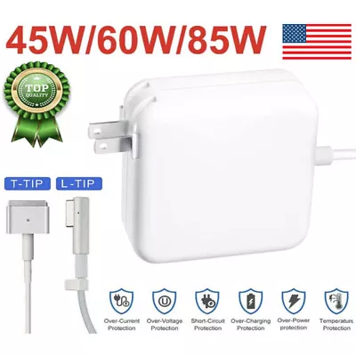 45W 60W 85W AC Power Adapter Charger L-tip T-Tip Magnetic For MacBook Pro Air • $13.95