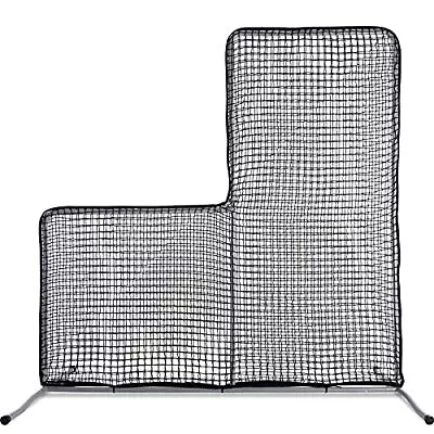  L Screen Baseball Pitching Screen 7X7FT Baseball Baseball Heavy L Screen • $175.32