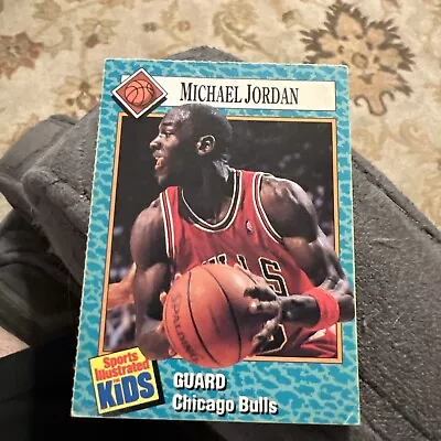 1989 Sports Illustrated For Kids Michael Jordan Poor NBA Hof Chicago Bulls Goat  • $15.99