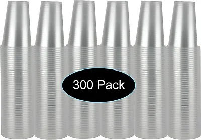 5 Oz Clear Plastic Disposable Drinking Cups 300 Count • $17.99