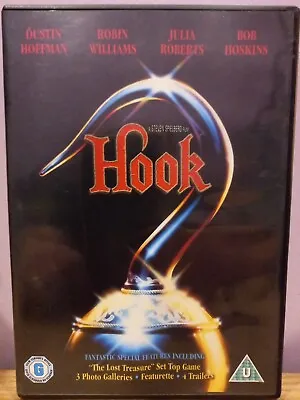 Hook (DVD 1991) Robin Williams. Amazing Quality Free P&P  • £2.39