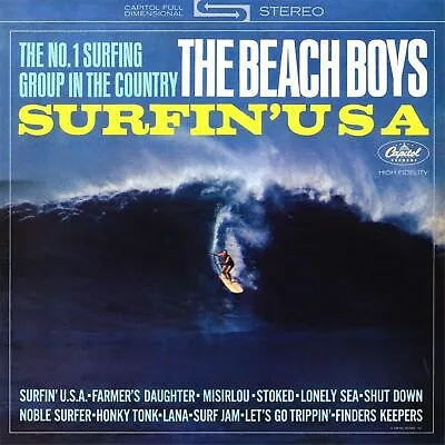 £19.86 • Buy The BEACH BOYS Surfin' USA HUGE 4x4 Ft Tapestry Banner Album Poster NEW