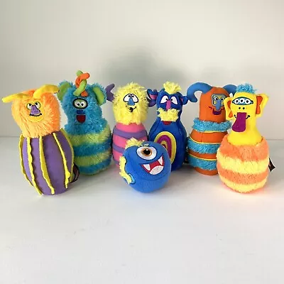 Melissa & Doug Monster Bowling Game Soft Plush Pins & Ball Toddler Toy Ages 2+ • $14.99