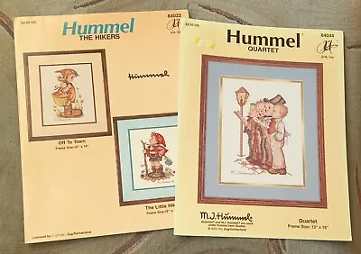 £2.50 • Buy Hummel Cross Stitch Charts  The Hikers  &  Quartet 