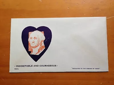 1940's USA WW2 INDOMITABLE AND COURAGEOUS COVER UNUSED MINT • $8