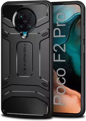 Thermoplastic Polyurethane Armour Case For Xiaomi Poco F2 Pro/K30 Pro - Black • $37.45