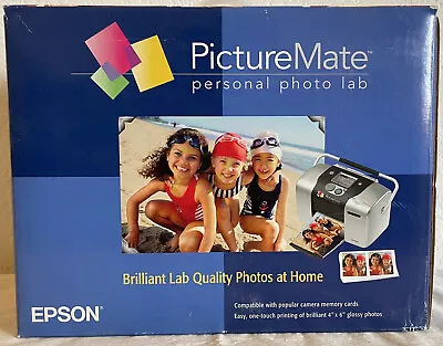 FACTORY SEALED-NEW OLD STOCK - Epson PictureMate Portable Photo Printer Sealed! • $115