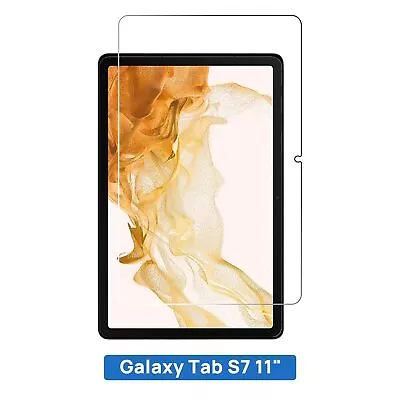 For Samsung Tab A8 A9 + A7 S6 Lite S9 FE S8 S7 Tempered Glass Screen Protector • $12.40