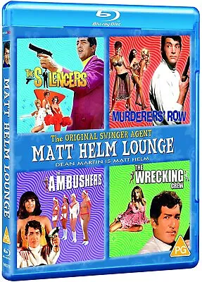 MATT HELM LOUNGE Dean Martin 4 Film Blu-Ray Set BRAND NEW (USA Compatible) • $49.99