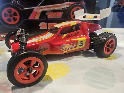 Losi 1/16 Red Mini JRX2 Brushed 2WD Buggy RTR With Afew Add Ons. NEW Never Ran • $170