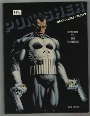 Marvel Graphic Novel! The Punisher: Return To Big Nothing! HB/DJ! First Print! • $14.50