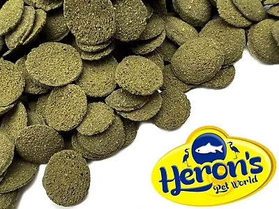 HERONS Spirulina Algae Wafers PLECO CORY SUCKERMOUTH CATFISH SINKING FISH FOOD • £12.80