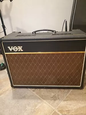 Vox AC15C1 15 Watt 1x12  Tube Guitar Combo Amplifier Used • $500