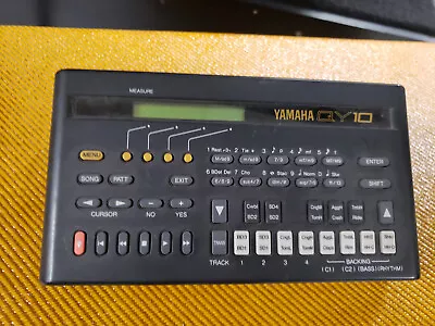 YAMAHA QY10 MIDI Sequencer Programmable Drums Bass Voice Module Controller • $89.99