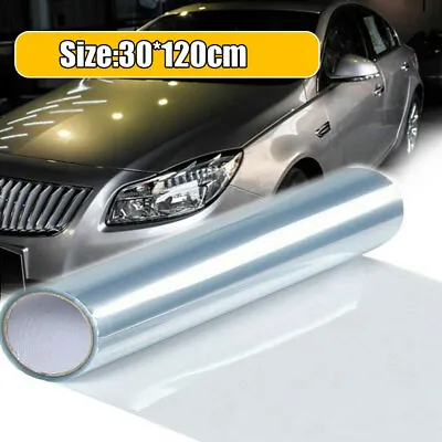 12''x48  Car Clear Headlight Protector Film Bumper Lamp Protection Wrap Sticker • $10.12