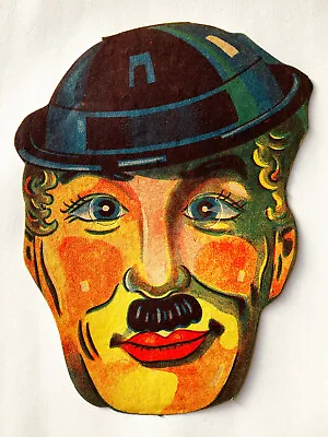 Charlie Chaplin - Japanese Paper Mask Vintage 1930's Japan SUPER RARE+++ • $59.99