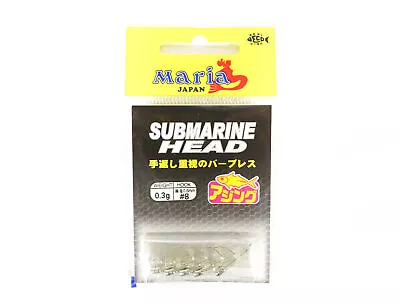 Maria Jig Head Submarine 0.3 Grams  Size 8 (3697) • $10.36