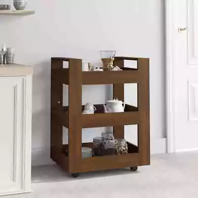 60x45x80 Cm Wooden Classic Kitchen Trolley Vegetable Storage Display Organizer • $96.36