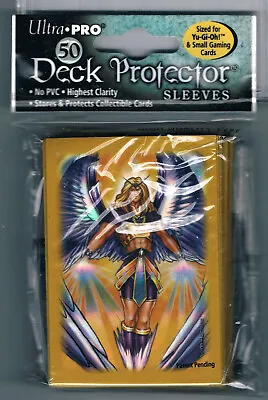 Ultra Pro Deck Protector - Angel  Gold Manga (pk50) #82346  - Small  - Free P&p • £5.99