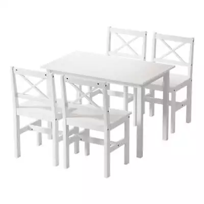 Artiss Dining Chairs And Table Dining Set 4 Cafe Chairs Set Of 5 - 4 Seater • $254.52