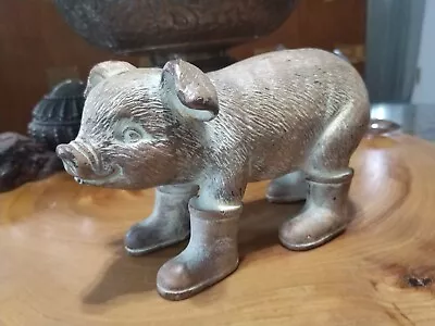 £12.71 • Buy Pig Wearing Rain Boots Figurine