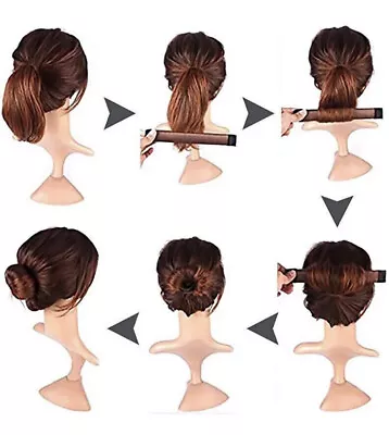 Magic Hair Bun Maker French Twist Hairstyle Easy Snap Donut Styling DIY Band • $4.95