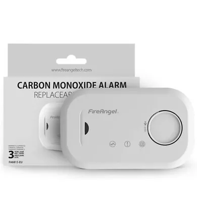 FireAngel FA6813-EUX10 FA6813 Carbon Monoxide Detector & Alarm With... • £13.98