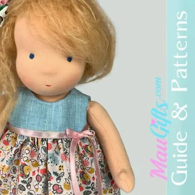 Doll Clothes - How To Make A Dress For Waldorf Doll - Digital Guide • £2.89