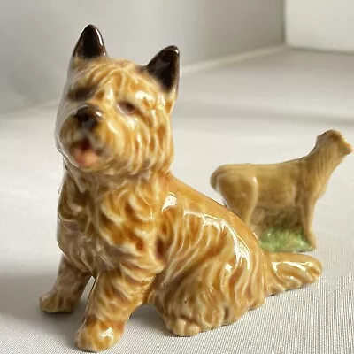 £8 • Buy Vintage Wade Whimsies Terrier Large Dog Inexcellent Condition 