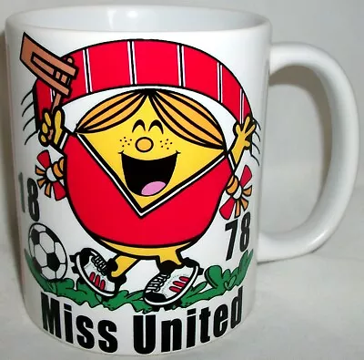 £11.95 • Buy Miss United Coffee Tea Mug Football Shirt Manchester Mothers Day Girlfriend  