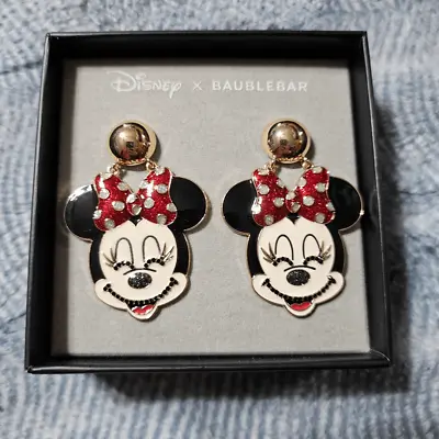 Disney X BaubleBar Large Mini Mouse Earrings • $45