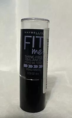 Maybelline Fit Me Shine Free + Balance Stick Foundation-110 Porcelain • $9.99