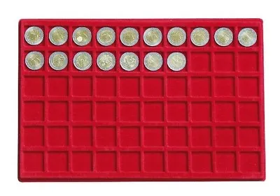 Lindner 2329-60 Tray For 60 Coins Up To 1 3/16' (27 Mm) Ø • £10.13
