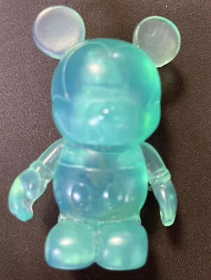 DISNEY Vinylmation - CLEAR Series - AQUA - MICKEY MOUSE Clear Green J481-9284-3- • $8.99