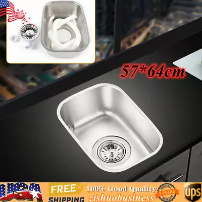 Small Kitchen Rv Caravan Hand Wash Basin Sink For Boat Camper Stainless Steel • $65