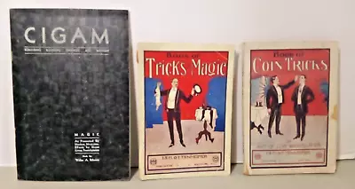 Lot Of Vintage Magic Books #155 I & M Ottenheimer Baltimore & CIGAM 1910s-1970s • $9.95