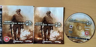 Call Of Duty Modern Warfare 2 | PS3 | PlayStation 3 | Disc Manual & Sleeve Only • £2.10