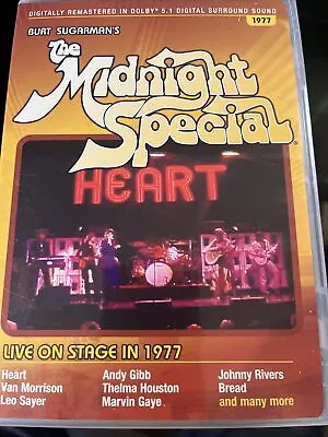 Burt Sugarman’s The Midnight Special (DVD) 1977 Legendary Performances Heart • $3.45