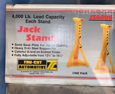 Jack Stands 4 Ton - One Yellow Pair • $39