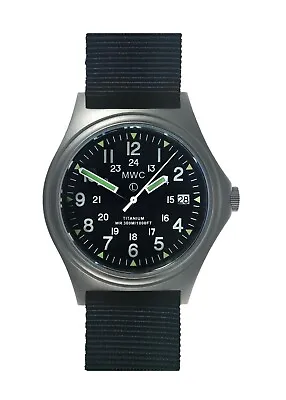 MWC 300m 12/24D Titanium General Service Military Watch Quartz Sapphire Crystal • £205