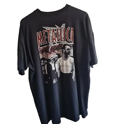 Metallica 1996 Tour T-shirt Poor Touring Me European Tour 2XL Single Stitch  • £48