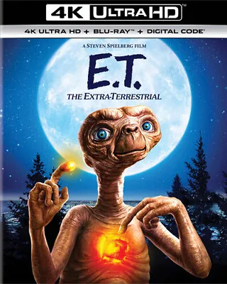 E.T. The Extra-Terrestrial (40th Anniversary Edition) [New 4K UHD Blu-ray] Wit • $22.42