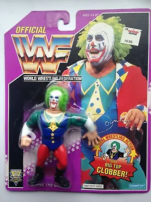 £350 • Buy WWF Hasbro Series 9 Doink The Clown MOC Nr Mint Grading Quality Wwe Purple Card