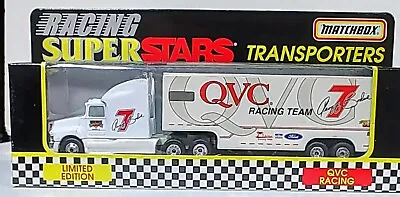 1:87 (matchbox) Nascar® #7   Qvc ®  Super Star™ Transporters Ii Truck • $9.95