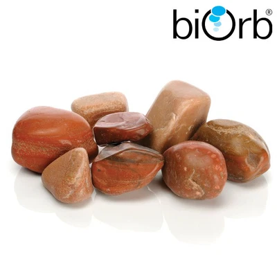£8.99 • Buy Oase Biorb Feng Shui Red Pebble Gloss Decorative Stone Fish Tank Aquarium