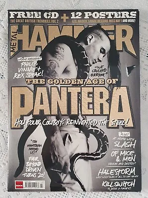 Metal Hammer Magazine Issue #254 March 2014 - Pantera Cover With Cd & Posters • $29.95